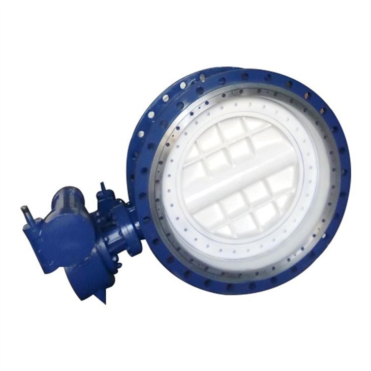 Nova válvula borboleta PTFE de deslocamento triplo Lotoke
